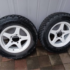 ジムニー185/85R16タイヤホイールの画像