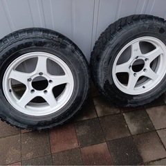 ジムニー185/85R16タイヤホイールの画像