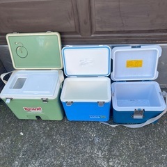 クーラーボックス　3個の画像