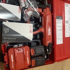 [新品未使用]ヒルティ HILTI BX3-L-22　21.6V 充電式コンクリートネイラー 鋲打ち機　状態良好 発送可能の画像