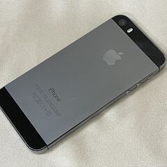 【美品】Apple iPhone5S 16GB スペースグレイ（ME332J/A・A1453）docomo NTTドコモの画像