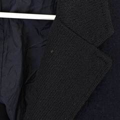 ARMANI JEANS アルマーニジーンズ ジップアップ ウール ジャケット 50 ブラック メンズの画像