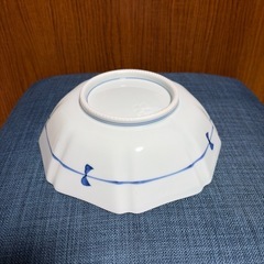 SR-4 有田焼　岩徳窯　八角　深皿　青花模様の画像