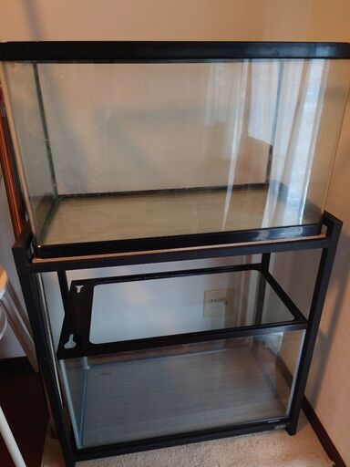 ６０cm水槽✕２　スタンド一式