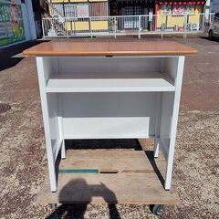 コクヨ　インフォメーションカウンター　受付ハイカウンター『中古再塗装品』の画像