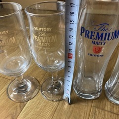 サントリービールグラス4個の画像