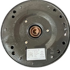 ニトリ simple 電気ケトル 1.2L HV2S01 黒 2023年製の画像