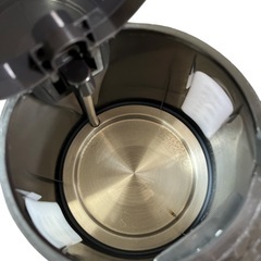 ニトリ simple 電気ケトル 1.2L HV2S01 黒 2023年製の画像