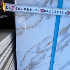 タイル大理石調　1450㎜×745㎜×10㎜　の画像