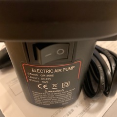 【新品】電動ポンプ 空気入れ シガーソケットの画像