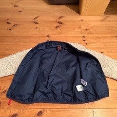 Patagonia  レトロX フリースジャケット 5T アイボリー/ネイビー キッズ アウターの画像