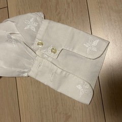 古着 刺繍の星柄シャツの画像