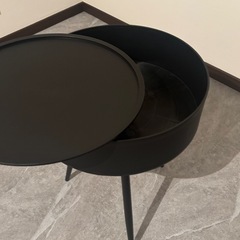 サイドテーブル　ブラック　黒　の画像