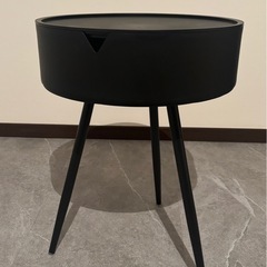 サイドテーブル　ブラック　黒　の画像
