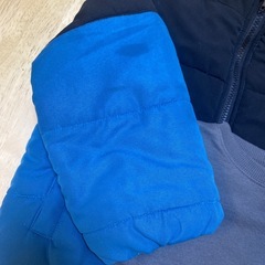 【110cm】キッズダウン＋トレーナーの画像