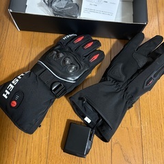 未使用品　電熱グローブ　動作確認のみ　Lサイズ　速暖　5000mAh バッテリーの画像