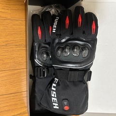 未使用品　電熱グローブ　動作確認のみ　Lサイズ　速暖　5000mAh バッテリーの画像