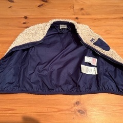 Patagonia パタゴニア　レトロX　ベスト 3T ベージュ×ネイビーの画像