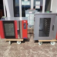 マルゼン　MBCO-5E　MBKH-5E　ベーカリーコンベクションオーブンと架台ホイロのセット『中古良品』2022年式の画像