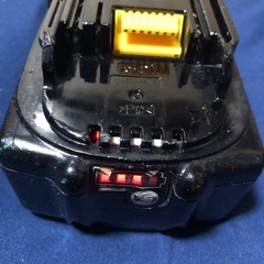 マキタ18v、純正バッテリーBL1860B 中古品、1個の画像