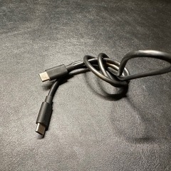 ④【三軒茶屋で引き渡し】USB-C ⇔ USB-C ケーブル 約60cm 短め 便利サイズの画像