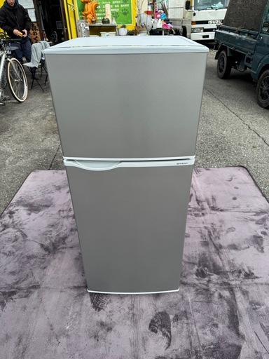 シャープ2ドアー冷蔵庫SJ-H13E-S(128L)2024年式