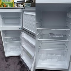 シャープ2ドアー冷蔵庫SJ-H13E-S(128L)2024年式の画像