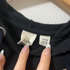 【Msize】ROXY裏起毛ショート丈トレーナーの画像