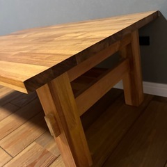 [unico］木製テーブルの画像