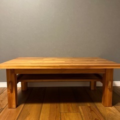 [unico］木製テーブルの画像
