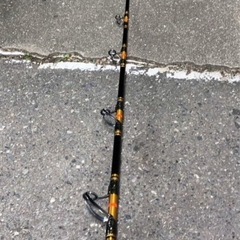 福岡発 新品未使用 送料無料  船釣り 長さ230cm     200号～300号位です  竿の動画あります(YouTube)の画像