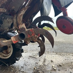 ヤンマー　管理機 耕運機　尾輪 2輪 畝上げ　培士 8.5馬力 PRT851F 家庭菜園 ロータリー閉開　ゆびクラッチ　宮崎の画像