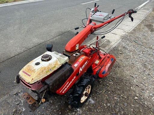 ヤンマー　管理機 耕運機　尾輪 2輪 畝上げ　培士 8.5馬力 PRT851F 家庭菜園 ロータリー閉開　ゆびクラッチ　宮崎