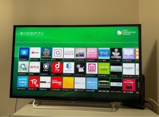 液晶テレビ 40V ネット接続可