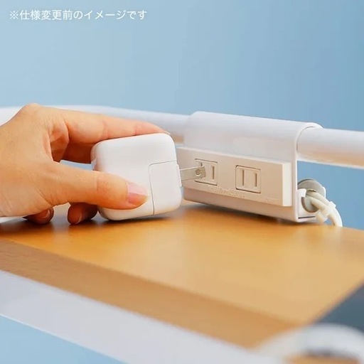 [シングル] ロフトベッド 宮棚・コンセント付き  LOWYA