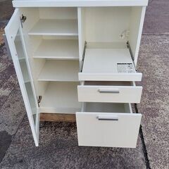 キッチンカウンター　キッチンボード　食器棚『中古良品』の画像