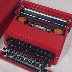 『✨逸品✨タイプライター🎶』【Olivetti/オリベッティ】ヴァレンタイン Valentine エットレ・ソットサスの画像