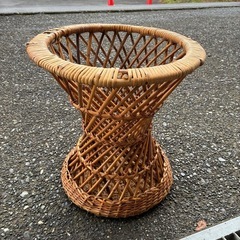 藤家具　椅子の画像