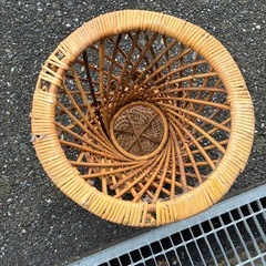 藤家具　椅子の画像