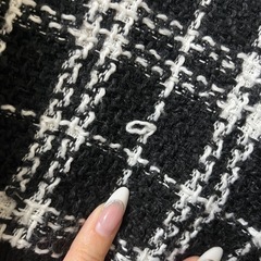 【Lsize】ツイードニットの画像