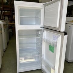 【リサイクルショップ ピカソ 小松原】🧊✨スリムなのに大容量‼️【2020年製】ハイセンス 2ドア冷蔵庫（120L）HR-B1202✨★6003★の画像