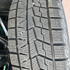 15インチスタッドレス　タイヤホイール　ほぼ新品の画像