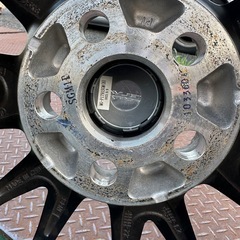 15インチスタッドレス　タイヤホイール　ほぼ新品の画像