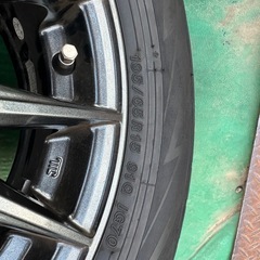 15インチスタッドレス　タイヤホイール　ほぼ新品の画像