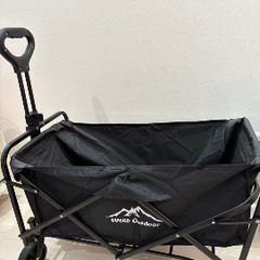 新品未使用　折りたたみキャリーワゴン 72cm x 44cmの画像