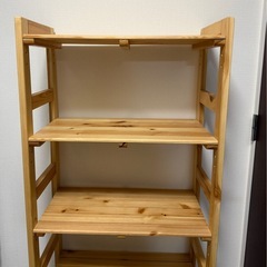 木製ラックの画像