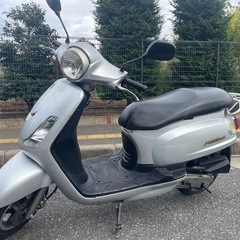 149⭐️フィドルX50⭐️　10965km、125クラス並の車体サイズ、50cc車両、バッテリー充電済み、サイドスタンド、SYM、バイク、原付の画像