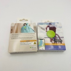 紛失防止に。スマートタグ2個セット。白のみ。の画像