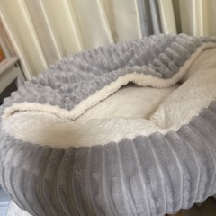 ペット　ベッド　猫　犬　冬にぴったりふかふかの画像