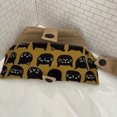 黒猫めがメガネケースの画像